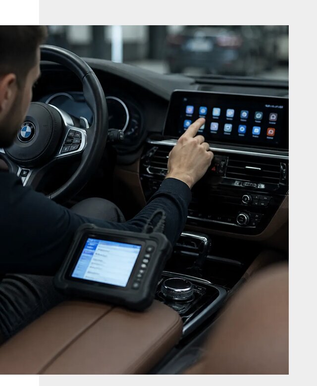 Установка приложений и мультимедиа сервисов BMW в Великом Новгороде