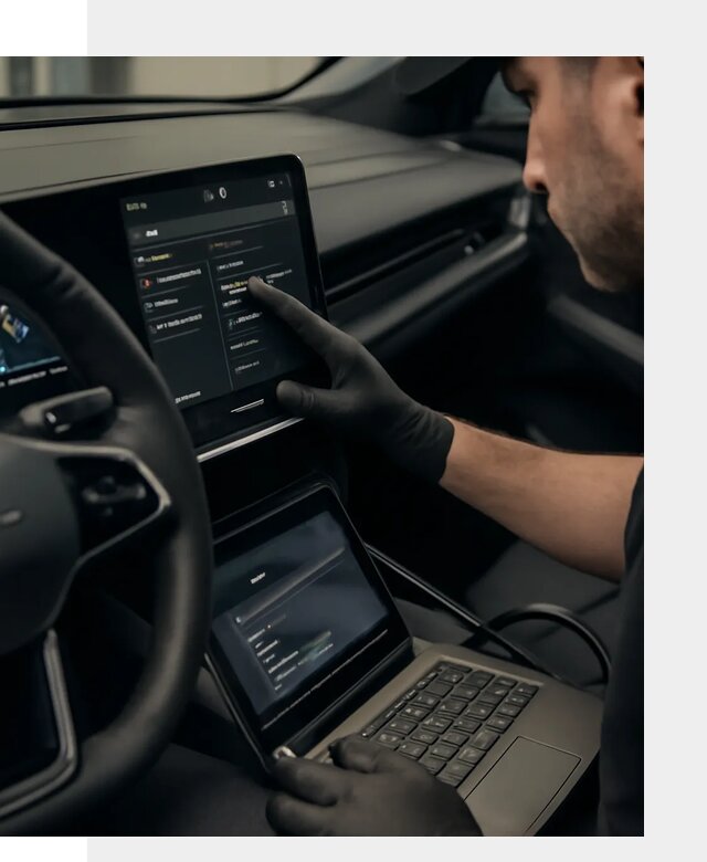 Русификация приборной панели Rising автомобиля в Великом Новгороде